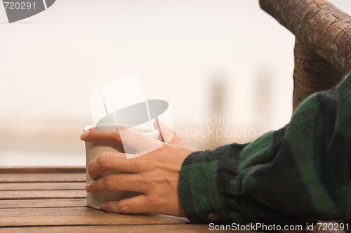 Image of Morning Coffee on the Lake