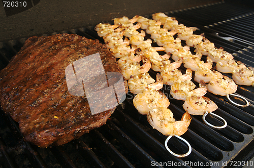 Image of Succulent Steak and Shrimp 