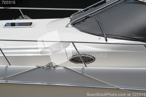 Image of Abstract Boat Detail