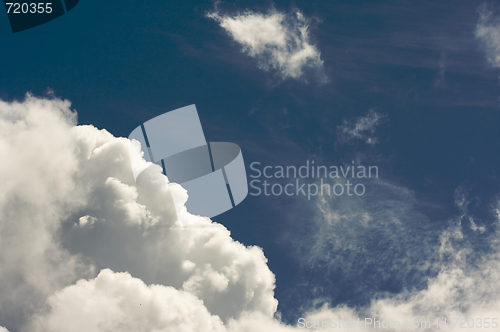 Image of White Cumulus Clouds