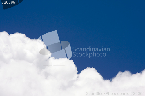 Image of White Cumulus Clouds