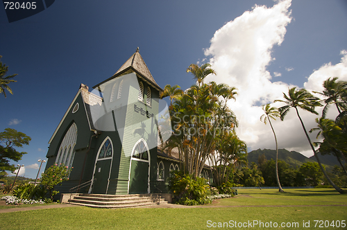 Image of Church of Christ at Hanalei