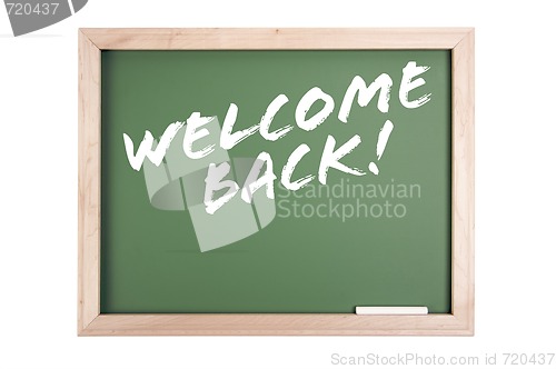 Image of Welcome Back Chalkboard