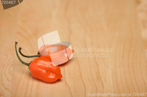 Image of Orange Chili Peppers