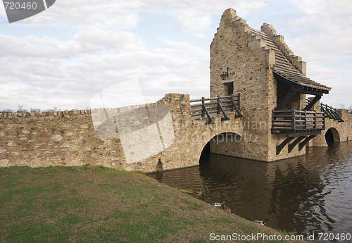 Image of Ancient Medieval Replica Bridge