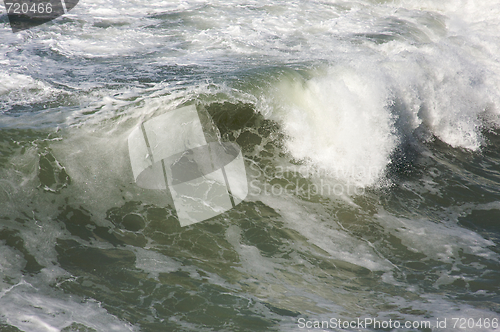 Image of Rough Pacific Ocean Waves