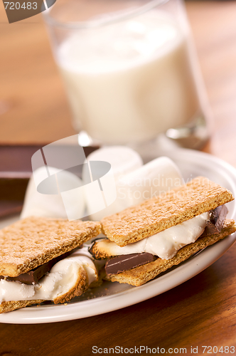 Image of Smores and Milk