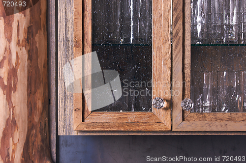 Image of Rustic Cabinet Abstract