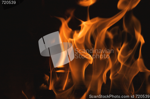 Image of Abstract Flames