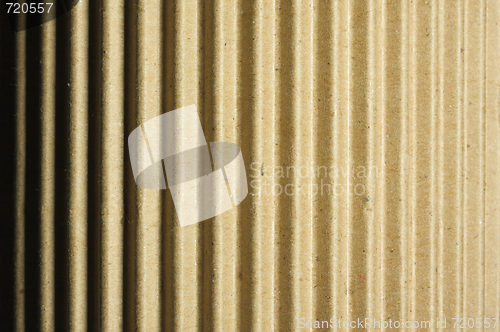 Image of Rounded Corrugated Cardboard