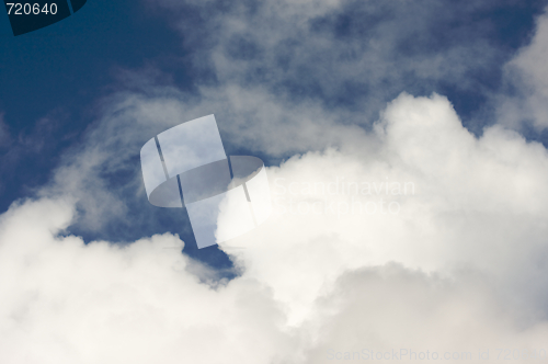 Image of White Cumulus Clouds