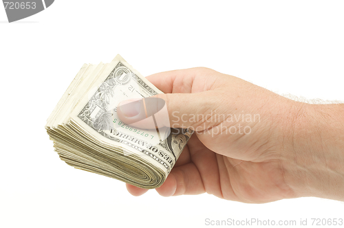 Image of Handing Over Money