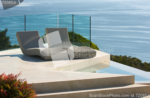 Image of Custom Luxury Pool and Chairs