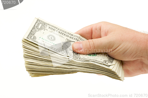 Image of Handing Over Money