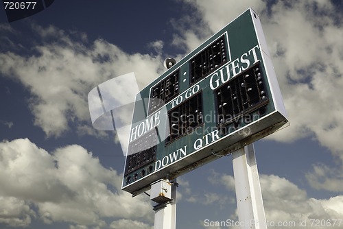 Image of HIgh School Scoreboard