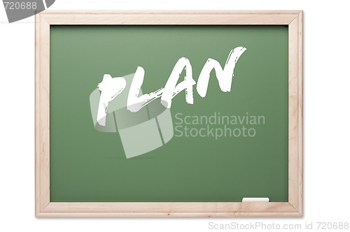 Image of Chalkboard Series - Plan