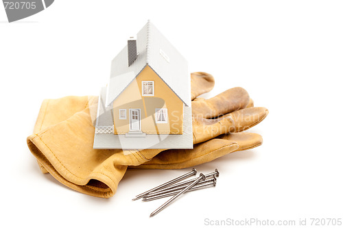 Image of House, Gloves and Nails