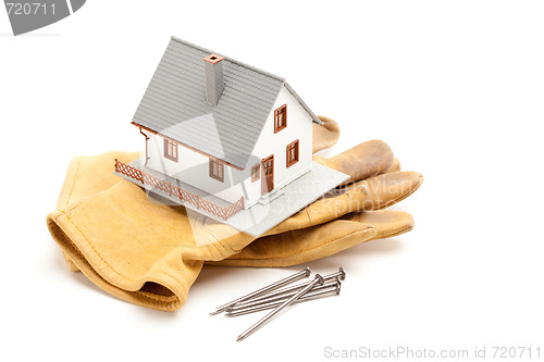 Image of House, Gloves and Nails