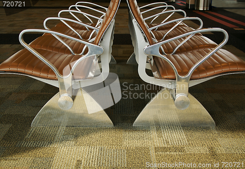 Image of Airport Seating Abstract