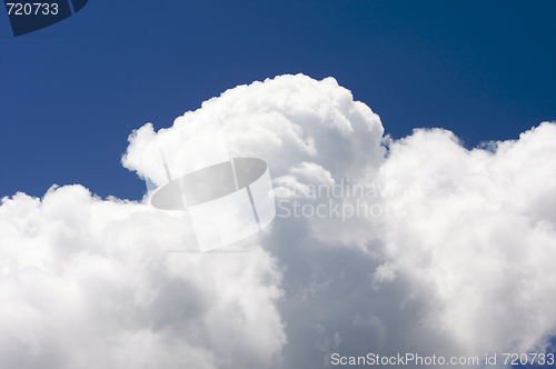 Image of White Cumulus Clouds