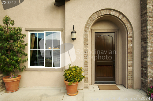 Image of Home Doorway and Patio