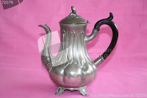 Image of Antique pewter jug