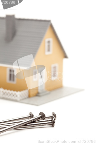 Image of House and Nails Abstract