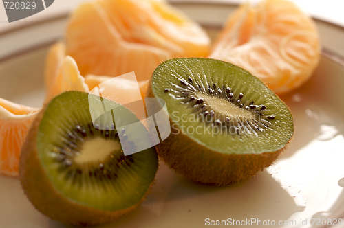 Image of Kiwi and Clementine Tangerines