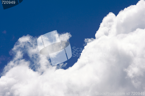 Image of White Cumulus Clouds