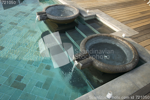 Image of Exotic Pool Fountains