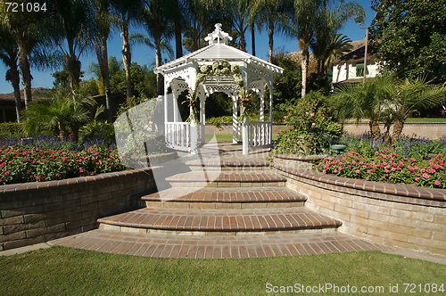 Image of Elegant Wedding Gazebo