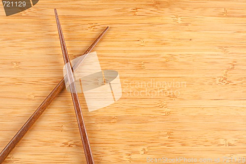 Image of Bamboo Textured Surface Background