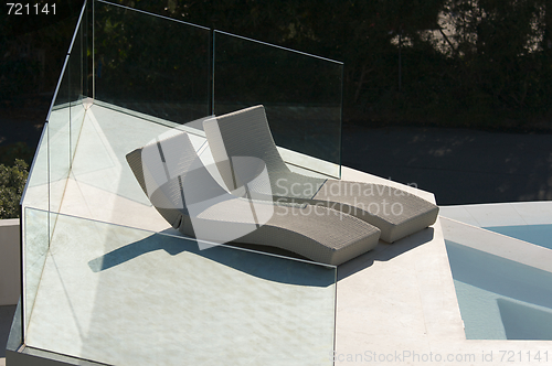 Image of Custom Luxury Pool and Chairs
