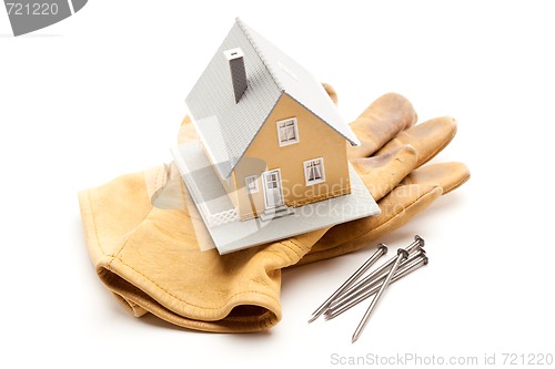 Image of House, Gloves and Nails