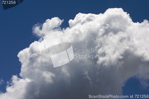 Image of White Cumulus Clouds