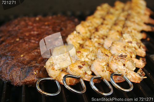 Image of Succulent Steak and Shrimp 