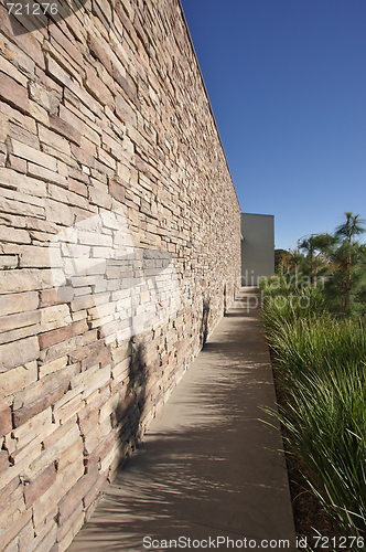 Image of Abstract Slate Rock Wall Background