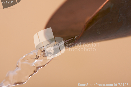 Image of Custom Copper Faucet and Water