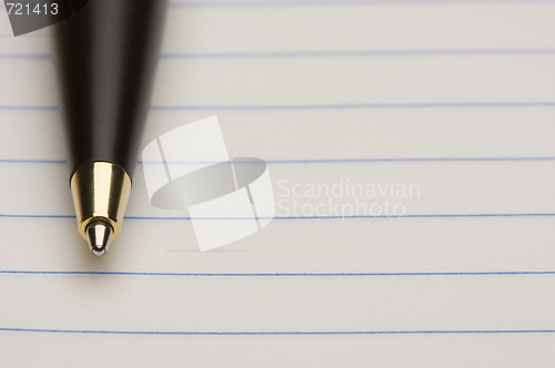 Image of Pen and Pad of Paper