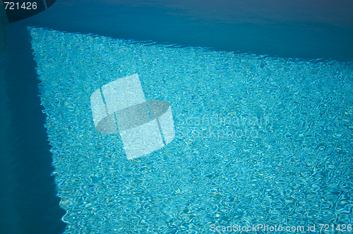 Image of Swimming Pool Water Abstract