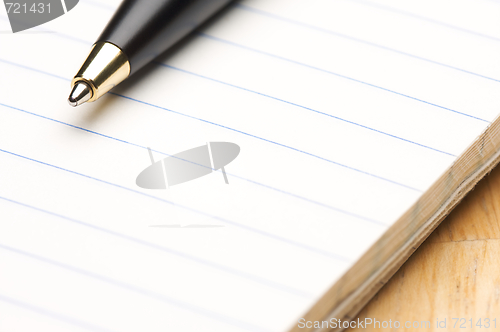 Image of Pen and Pad of Paper