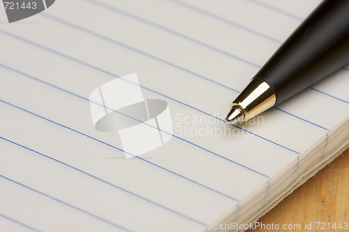 Image of Pen and Pad of Paper