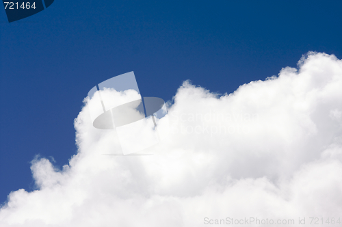 Image of White Cumulus Clouds