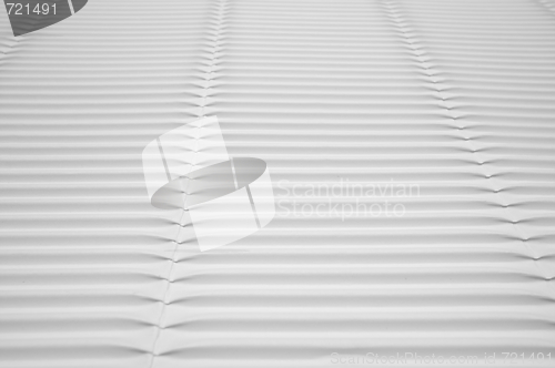 Image of White Corrugated Cardboard