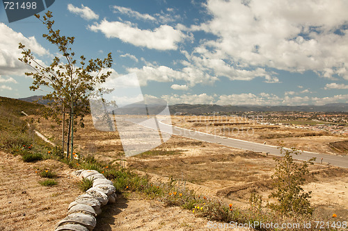 Image of Construction Lot On Hold During Recession