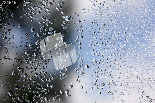 Image of Rain Drops on Window