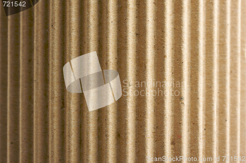 Image of Rounded Corrugated Cardboard