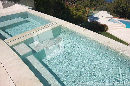 Image of Custom Luxury Pool and Chairs