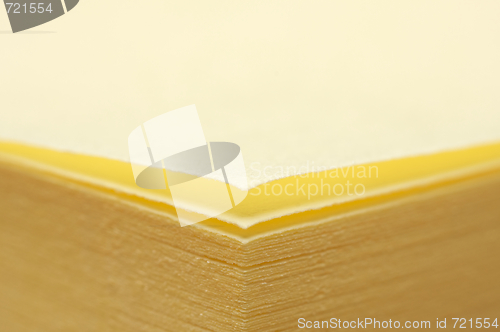 Image of Post It Note Pad Abstract