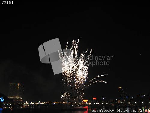 Image of Baltimore Harbor Fireworks